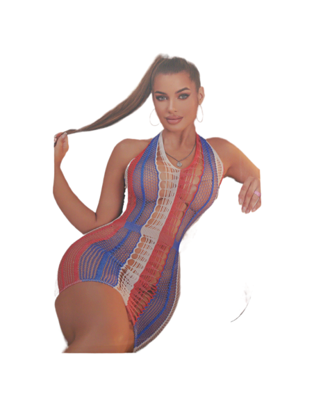 BIELIZNA EROTYCZNA BODY SEKSOWNA KOMPLET WIELOKOLOROWY Lolita Accessories