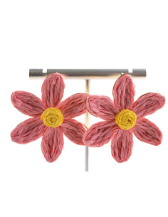 Kolczyki KWIATY BOHO KWIATKI  LOLITA AKCESORIA srebrny...