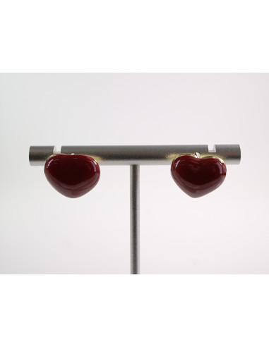 Kolczyki SEERCE BORDOWE SERCA  LOLITA AKCESORIA...