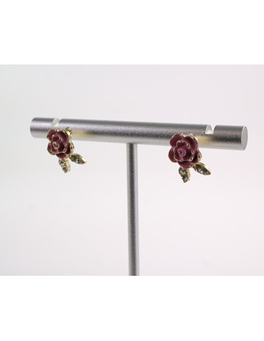 Kolczyki RÓŻE RÓŻYCZKI KWIATKI  LOLITA...