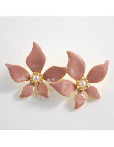 Kolczyki KWIATY KWIATKI MAXI  LOLITA AKCESORIA...