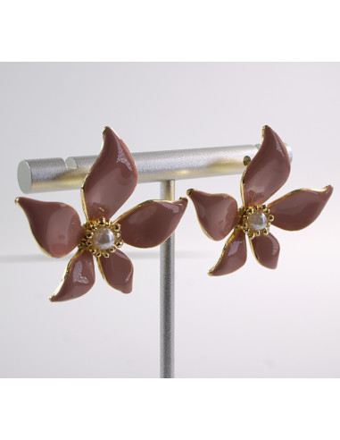 Kolczyki KWIATY KWIATKI MAXI  LOLITA AKCESORIA...