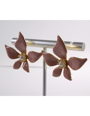 Kolczyki KWIATY KWIATKI MAXI  LOLITA AKCESORIA...