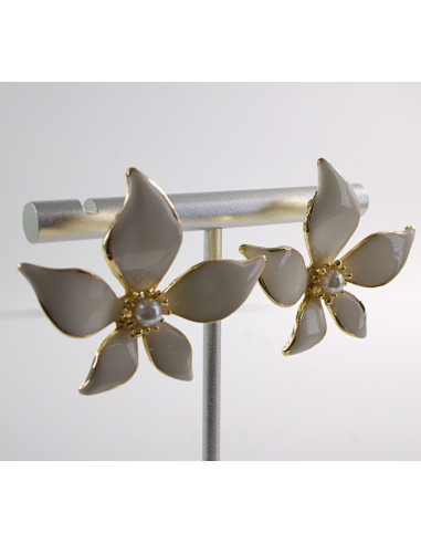 Kolczyki KWIATY KWIATKI MAXI  LOLITA AKCESORIA...