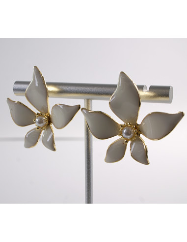 Kolczyki KWIATY KWIATKI MAXI  LOLITA AKCESORIA...