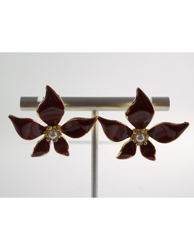 Kolczyki KWIATY KWIATKI MAXI  LOLITA AKCESORIA...