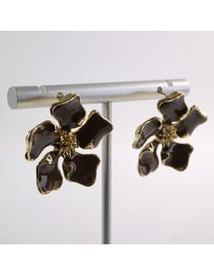 Kolczyki KWIATY KWIATKI  LOLITA AKCESORIA srebrny sztyft 925 2