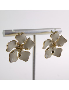 Kolczyki KWIATY KWIATKI  LOLITA AKCESORIA srebrny sztyft 925 2