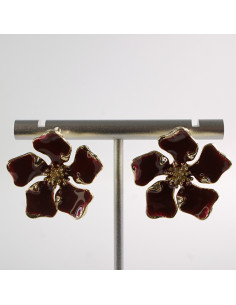 Kolczyki KWIATY KWIATKI  LOLITA AKCESORIA srebrny sztyft 925 2