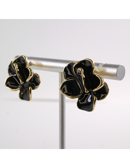 Kolczyki KWIATY KWIATKI  LOLITA AKCESORIA srebrny sztyft 925