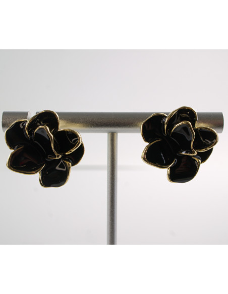 Kolczyki KWIATY KWIATKI  LOLITA AKCESORIA srebrny sztyft 925