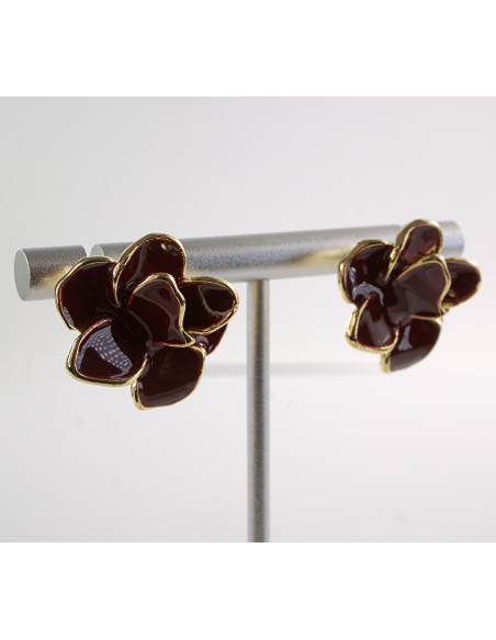 Kolczyki KWIATY KWIATKI  LOLITA AKCESORIA srebrny sztyft 925