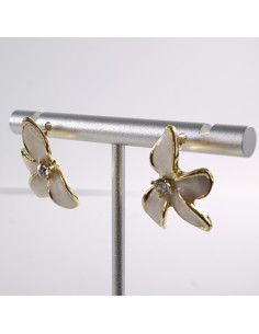 Kolczyki KWIATY ASYMETRYCZNE KWIATKI  LOLITA AKCESORIA... 2