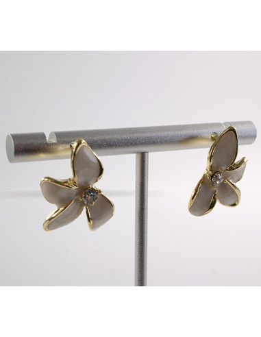 Kolczyki KWIATY ASYMETRYCZNE KWIATKI  LOLITA...