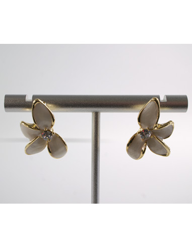 Kolczyki KWIATY ASYMETRYCZNE KWIATKI  LOLITA...