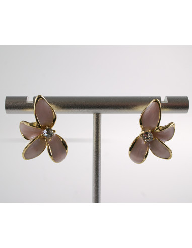 Kolczyki KWIATY ASYMETRYCZNE KWIATKI  LOLITA...