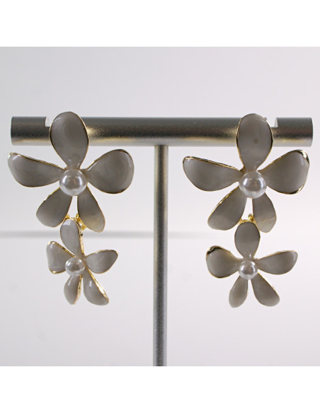 Kolczyki KWIATY  KWIATKI  LOLITA AKCESORIA srebrny sztyft 925