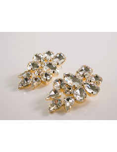 Kolczyki ASYMETRYCZNE MAXI LOLITA AKCESORIA VINTAGE