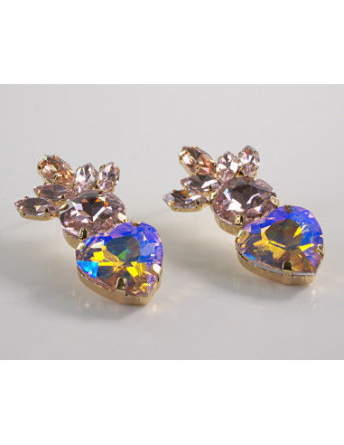 Kolczyki CRYSTAL  AB  LOLITA AKCESORIA VINTAGE