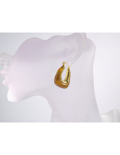 Kolczyki  BOHO BRĄZOWE LOLITA AKCESORIA stal chirurgiczna...