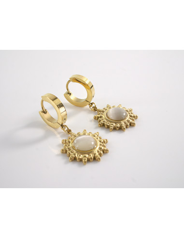 Kolczyki  BOHO SŁOŃCE  LOLITA AKCESORIA STAL...