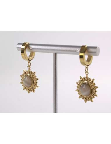 Kolczyki  BOHO SŁOŃCE  LOLITA AKCESORIA STAL...