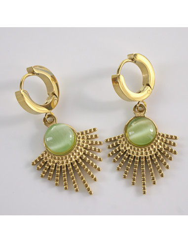 Kolczyki  BOHO SŁOŃCE  LOLITA AKCESORIA STAL...