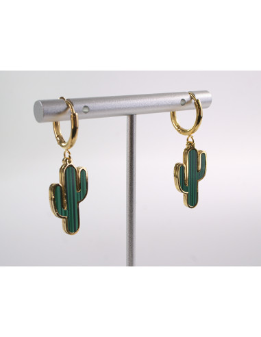 Kolczyki  BOHO KAKTUS MEXICO  LOLITA AKCESORIA...