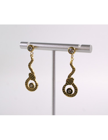 Kolczyki  BOHO WĄŻ KOBRA WĘŻE LOLITA AKCESORIA...