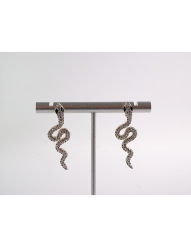 Kolczyki  BOHO WĄŻ WĘŻE LOLITA AKCESORIA STAL...