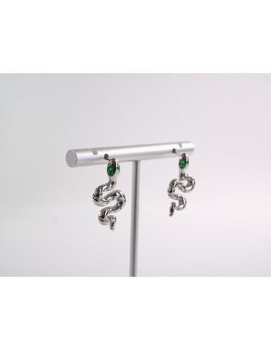 Kolczyki  BOHO WĄŻ SREBRNE WĘŻE LOLITA...