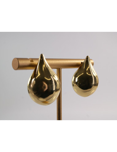 Kolczyki ZŁOTE KROPLE  LOLITA AKCESORIA STAL...