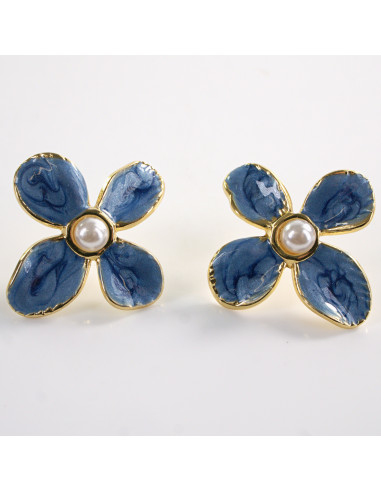 Kolczyki KWIATKI KWIATY   LOLITA AKCESORIA STAL...