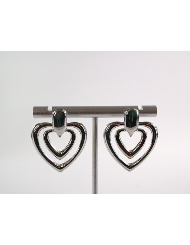 Kolczyki SREBRNE SERCA SERDUSZKA  LOLITA...