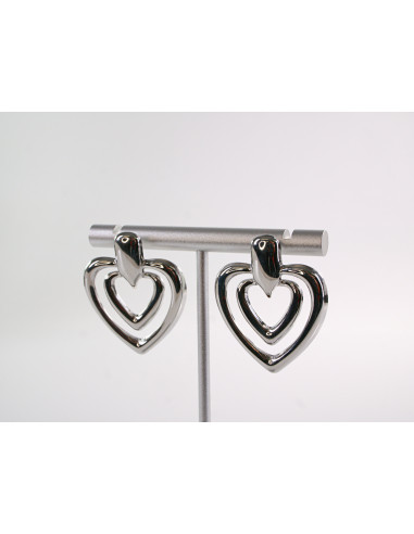 Kolczyki SREBRNE SERCA SERDUSZKA  LOLITA...
