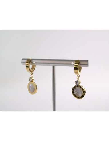 Kolczyki ZŁOTE GUZIKI LOLITA AKCESORIA STAL...