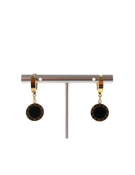 Kolczyki ZŁOTE GUZIKI LOLITA AKCESORIA STAL CHIRURGICZNA