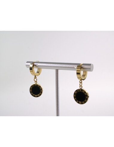 Kolczyki ZŁOTE GUZIKI LOLITA AKCESORIA STAL...