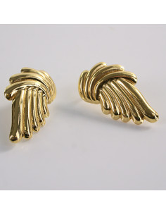 Kolczyki ZŁOTE ASYMETRYCZNE WACHLARZE LOLITA AKCESORIA... 2