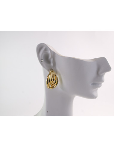 Kolczyki ZŁOTE MUSZELKI  LOLITA AKCESORIA STAL...