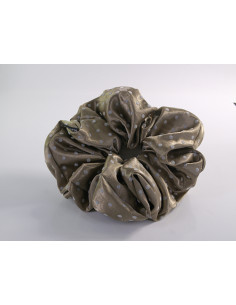 GUMKA DUŻA SCRUNCHIE SATYNOWA MEGA XXXL SATYNA ŚR.18 CM...