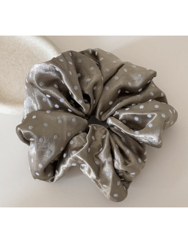 GUMKA DUŻA SCRUNCHIE SATYNOWA MEGA XXXL SATYNA...