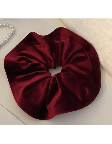 GUMKA DUŻA SCRUNCHIE AKSAMITNA LAMÓWKA MEGA...