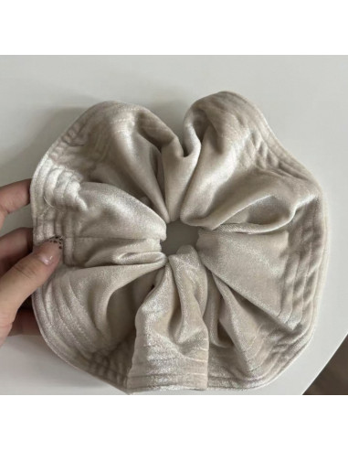 GUMKA DUŻA SCRUNCHIE AKSAMITNA LAMÓWKA MEGA...