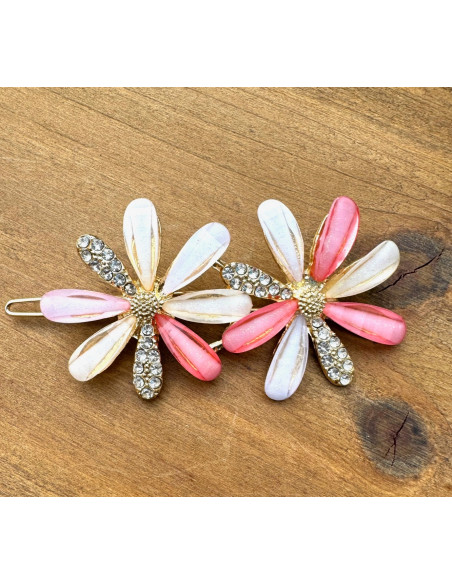 Spinka do włosów KWIAT KOLOROWE KWIATKI KWIATY AKCESORIA LOLITA