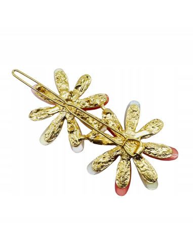 Spinka do włosów KWIAT KOLOROWE KWIATKI KWIATY...