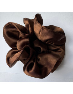 GUMKA DUŻA SCRUNCHIE MARSZCZONA  PODWÓJNA XXL  ŚR. 14 CM... 2