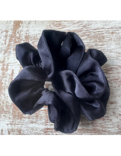 GUMKA DUŻA SCRUNCHIE MARSZCZONA  PODWÓJNA XXL  ŚR. 14 CM... 2