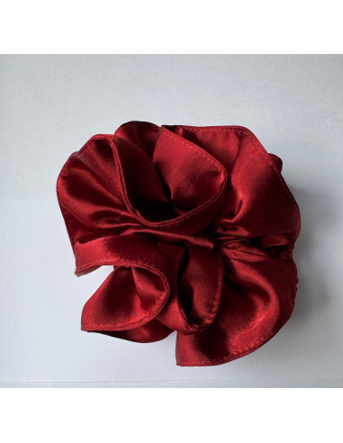 GUMKA DUŻA SCRUNCHIE MARSZCZONA  PODWÓJNA XXL...