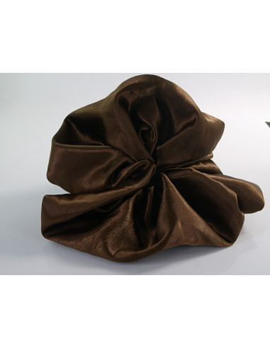 GUMKA DUŻA SCRUNCHIE SATYNOWA  XXXL SATYNA ŚR....